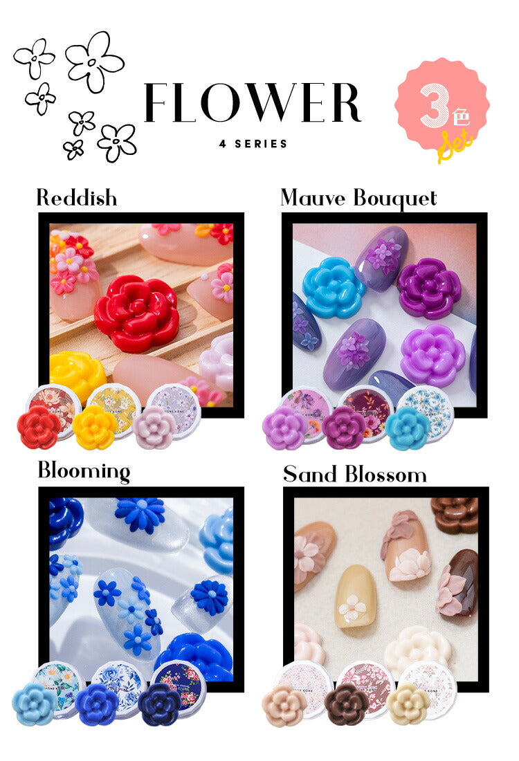 粘土ジェルできちゃう3色セット『 コネコネ KONE KONE 』 粘土ジェル