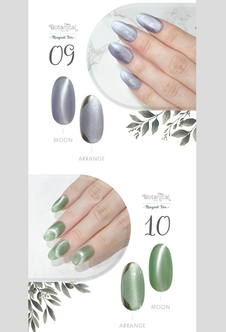 韓国マグネットジェル Bonoir Bloomingシリーズ 5本セット 新品 ボタニカルジェル 『 Botanical Magnet 』 マグネット マグネット