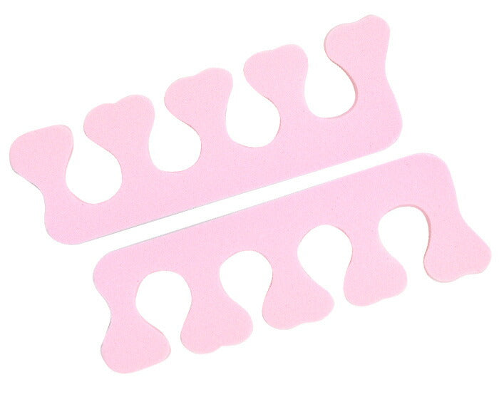 (Z1-037)トゥセパレーター/ペディキュアに フットジェルネイルの色移り防止に(2枚/1組) | ジェルネイル ネイル ネイル用品 オフ 便利グッズ 道具 ジェルネイル用品 足指 広げる セルフネイル ペディキュア フットネイル 足 指 ケア フットケア