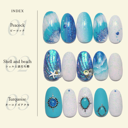 puamelia.lani×ネイル工房】 アンバサダーコラボ企画 3本セット ジェル