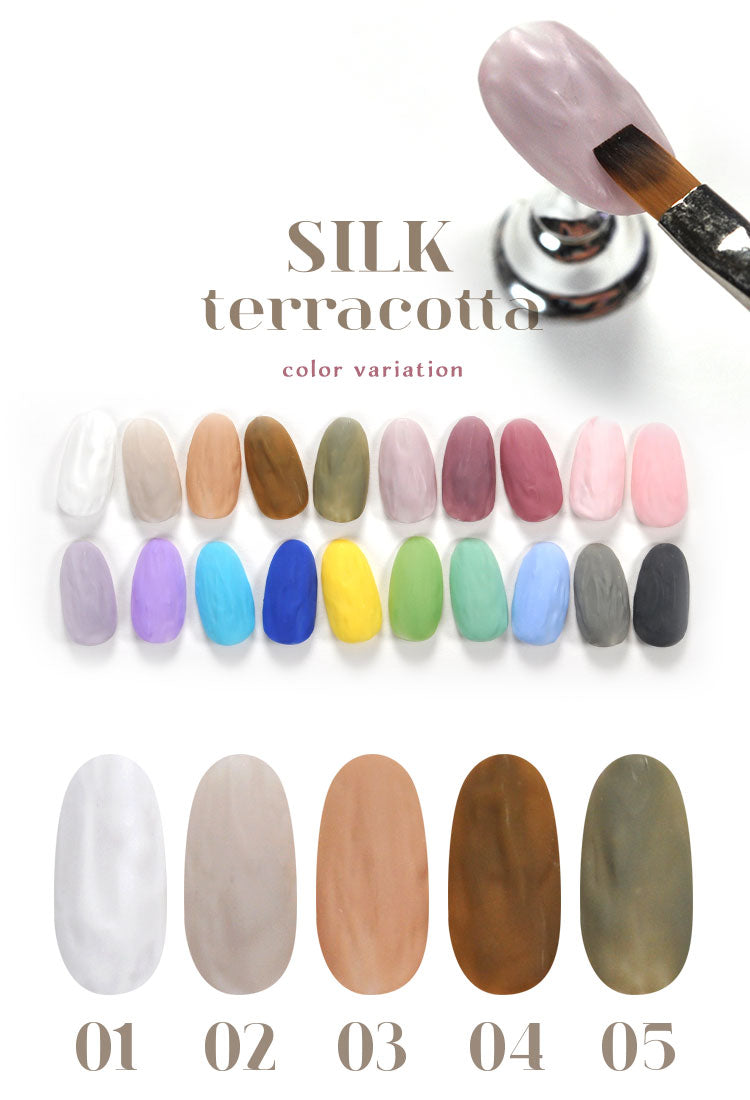シルクのようなテラコッタジェル「シルクテラコッタ 」 マット DOki