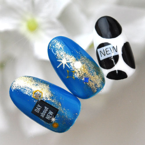 宇宙 ギャラクシー 星 木製 メタルパーツ ネイルジュエリー ネイルパーツ ( カラフル ) 超薄型メタルパーツ 80枚入 フラットメタルパーツ |ジェルネイル ネイル パーツ ネイル用品 ジェル メタル ネイルアート  ジュエリーネイル 星 スター デコ用品 ネイル工房