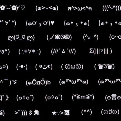 ネイルシール 日本製 顔文字 ライン 文字 フォント 日本語 かわいい ホワイト | ジェルネイル ネイル ネイル用品 ジェル シール 貼るだけ ジェルネイルシール ネイルアート ジェルネイルアート ネイルパーツ パーツ ネイルアートシール かおもじ アート